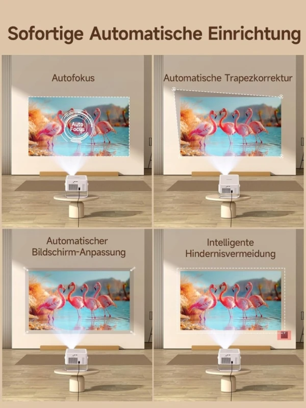 Projektor Magcubic HY450 Max 4K Android 14 WiFi 6, Autofokus