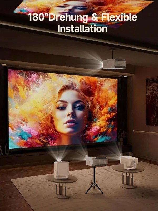 Projektor Magcubic HY450 Max 4K Android 14 WiFi 6, Autofokus