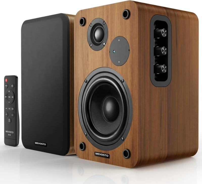 Aktywne Głośniki Półkowe MEVOSTO DS19 36W RMS Bluetooth 5.4