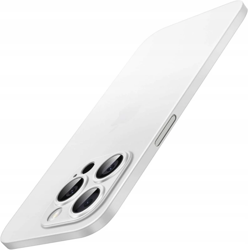 Etui JETech Ultra Slim do iPhone 15 Pro Max tytan biały