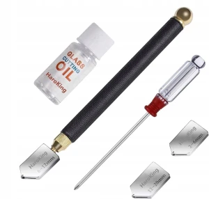 Zestaw do cięcia szkła z olejem tnącym 2-20 mm - HaroKing