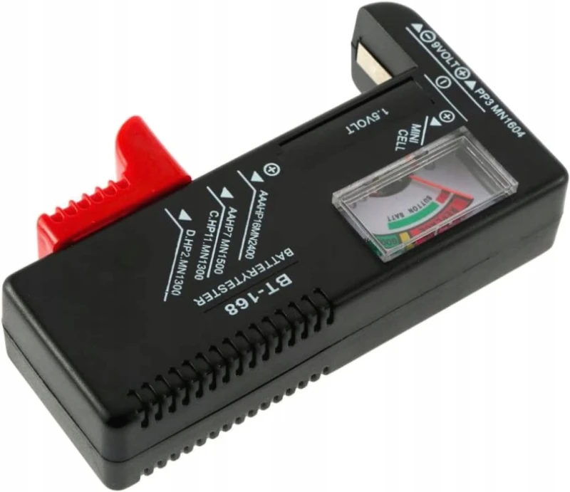 Tester baterii GTIWUNG BT-168 do AA AAA C D 9V