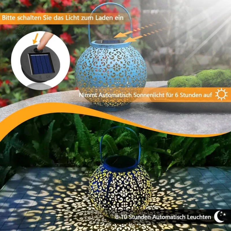 Moduł solarny LED HELESIN 7 cm 2 sztuki części zamienne, lampki solarne