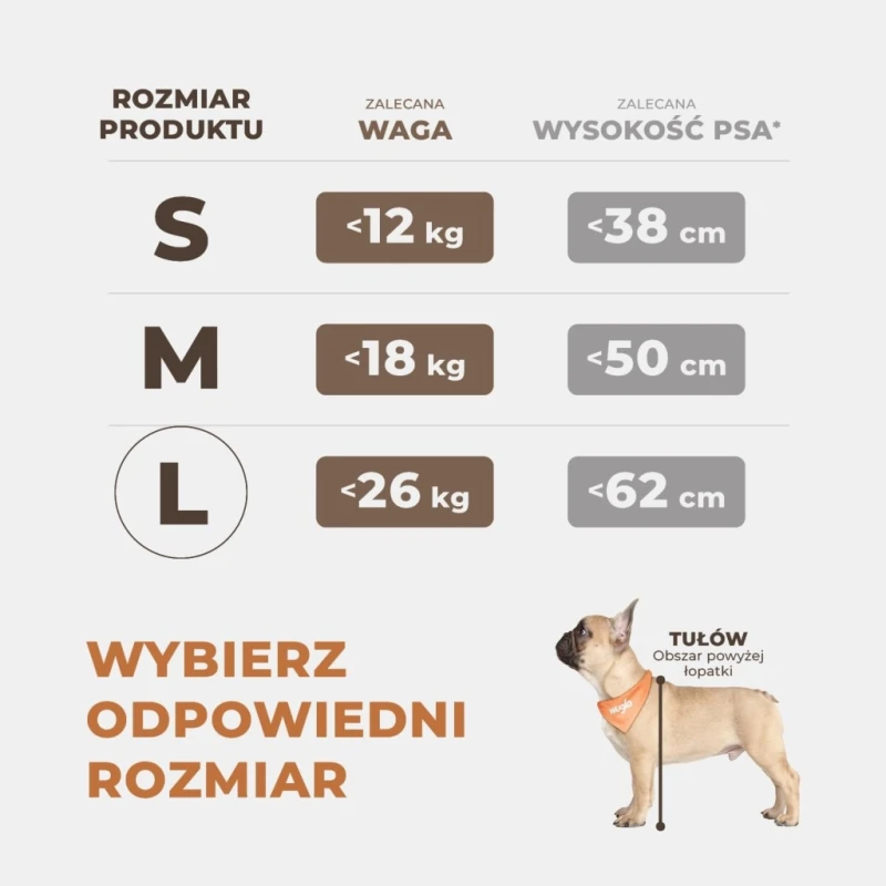 Fotelik samochodowy dla psa Wuglo do 26 kg na tylne siedzenie
