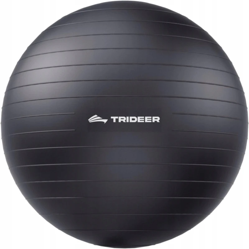 Piłka gimnastyczna 75 cm do fitnessu, jogi, pilatesu z pompką nożną Trideer