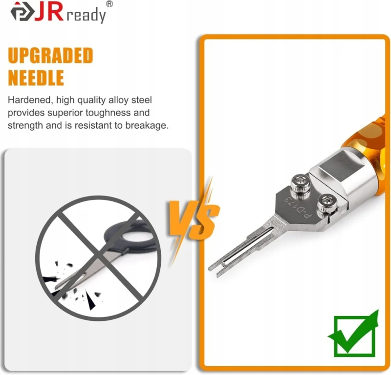 Zestaw narzędzi JRready do wypinania pinów Molex Mini-Fit Jr iMicro-Fit 3.0