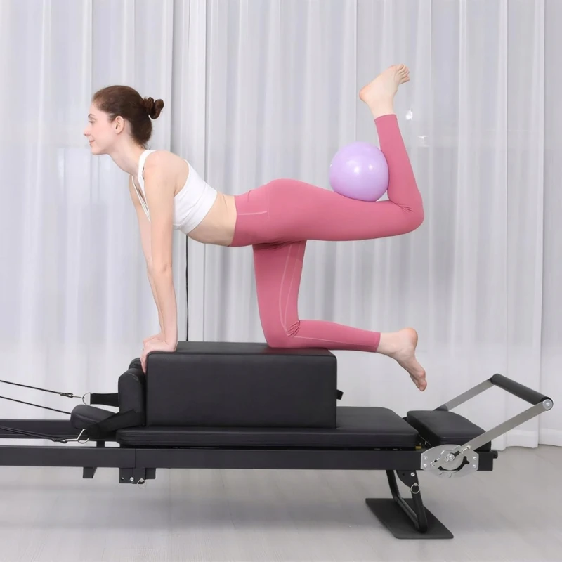 Skrzynia Pilates Reformer Box z uchwytami do treningu - Zertylre