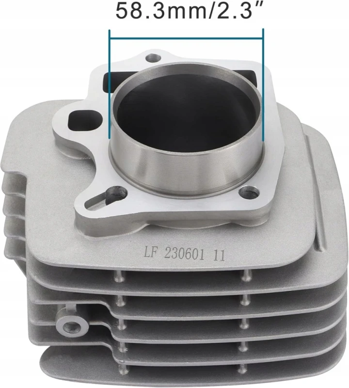 Cylinder 52,4 mm GOOFIT z tłokiem do silników Lifan 125cc LF125, ATV, Dirty
