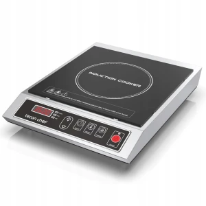 Płyta indukcyjna Lecon Chef 3500W timer 24h, 10 poziomów mocy i temperatury