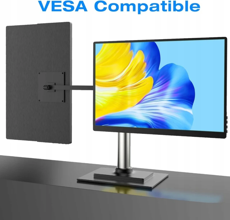 Przenośny monitor dotykowy 16 cali Full HD IPS USB-C HDMI