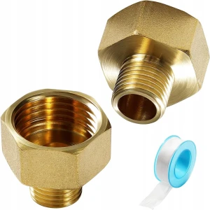 Adapter mosiężny G1/2 żeński na G1/4 męski 2 szt. Lyeteung