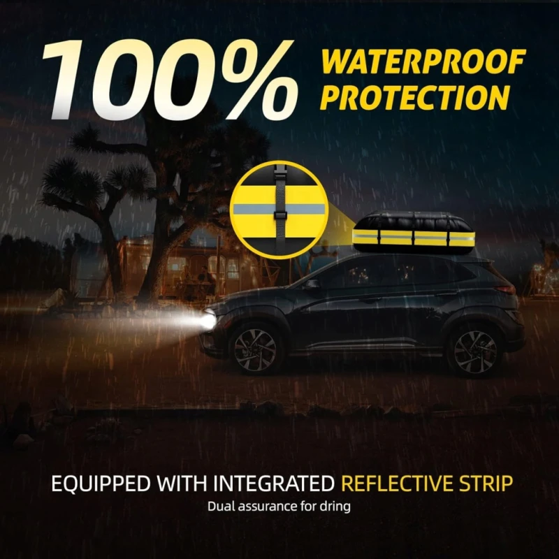 Bagażnik dachowy DOPAKA 425 L wodoodporna torba 1000D PVC na auto