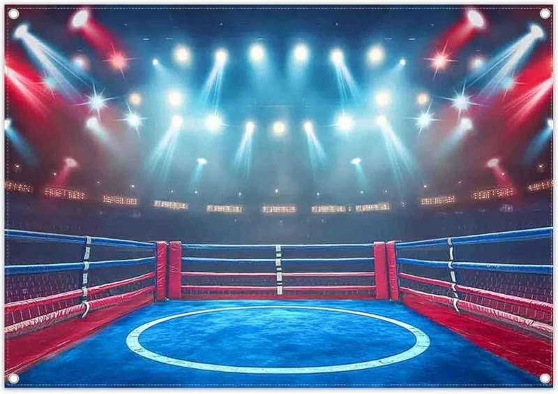 Tło fotograficzne Luminora Ring Bokserski 213 × 152 cm