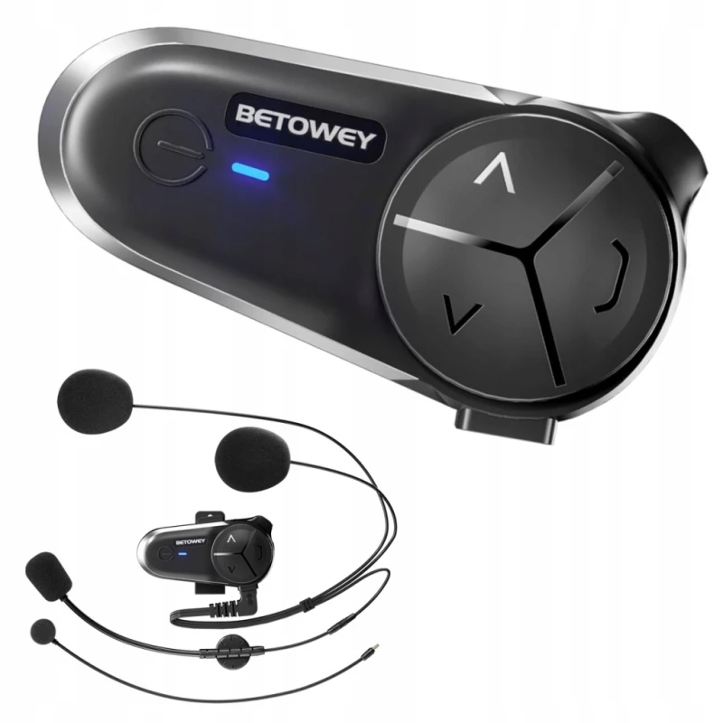 Betowey S5 interkom motocyklowy Bluetooth 5.3 dla 10 motocyklistów