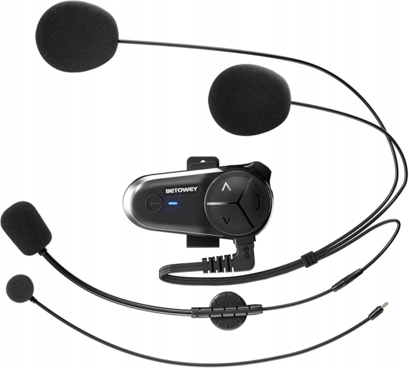 Betowey S5 interkom motocyklowy Bluetooth 5.3 dla 10 motocyklistów