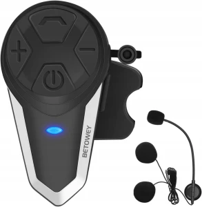 Betowey BT-S3 interkom motocyklowy Bluetooth 5.0 1000 m radio FM