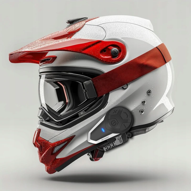 Betowey BT-S3 interkom motocyklowy Bluetooth 5.0 1000 m radio FM
