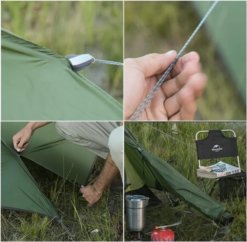 Naturehike Cloud-Up 1 ultralekki namiot jednoosobowy wodoodporny 1,55 kg