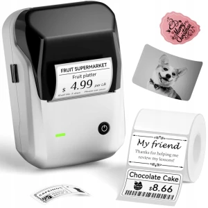 NIIMBOT B1 drukarka etykiet Bluetooth USB z rolką 50 × 30 mm