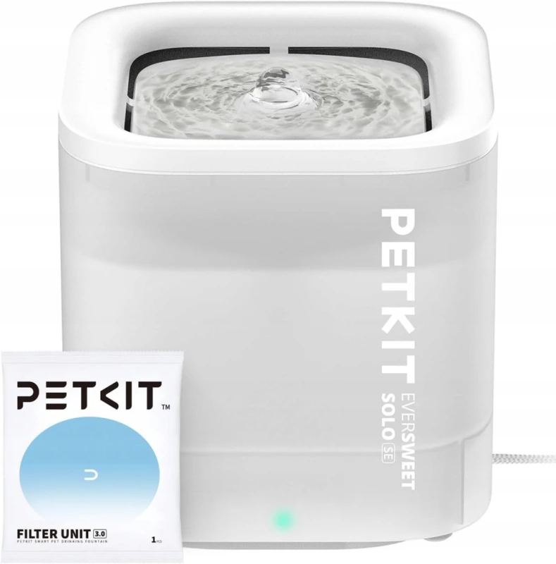Petkit Eversweet fontanna dla kota i psa 1,8 l cicha LED