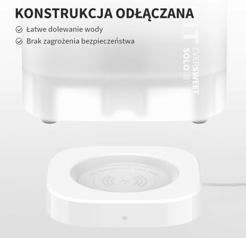 Petkit Eversweet fontanna dla kota i psa 1,8 l cicha LED