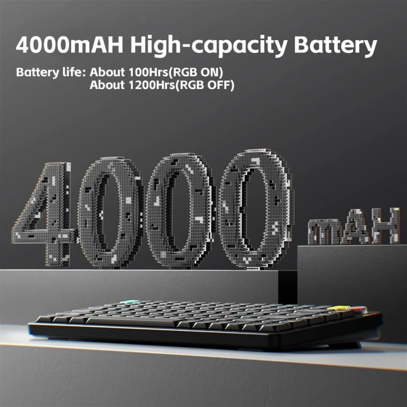 NuPhy Air75 V3 bezprzewodowa klawiatura mechaniczna RGB 75%
