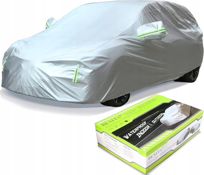 Pokrowiec samochodowy Hatchback M 400 cm wodoodporny UV- 4 szyny- Bexita