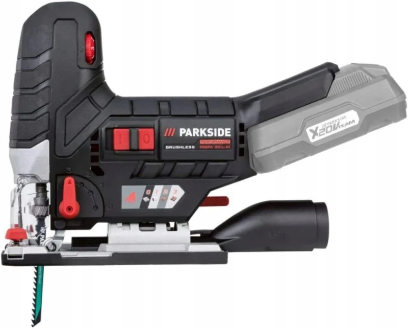 Wyrzynarka Parkside Performance PSSPA 20-Li F4 20 V z walizką