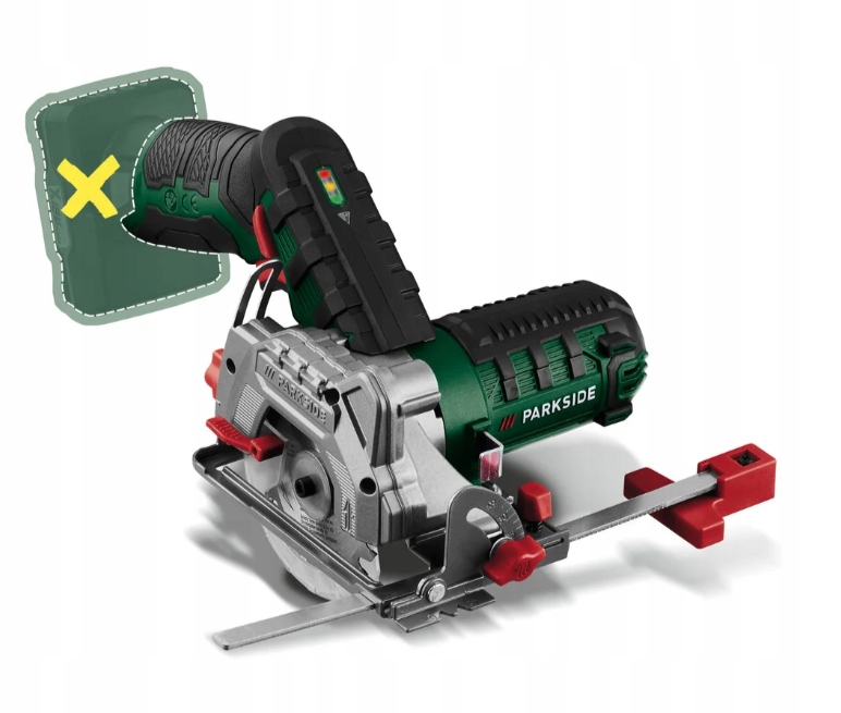 Parkside PHKSA 12 B3 akumulatorowa piła tarczowa 85 mm z akcesoriami