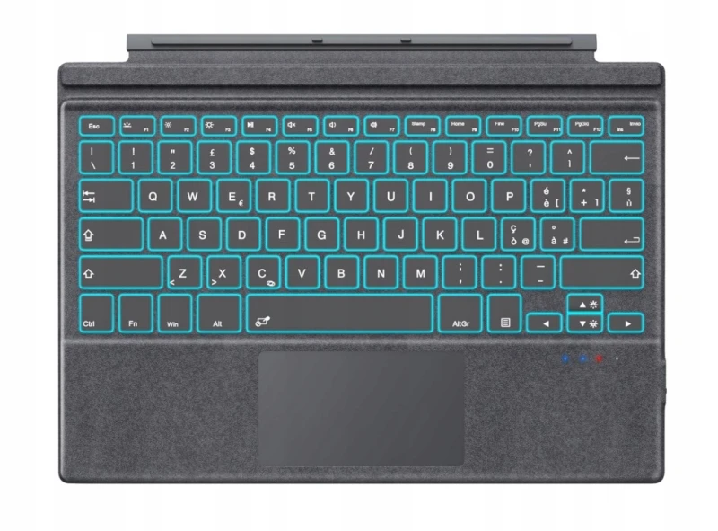 Klawiatura Bluetooth MoKo do Surface Pro 3–7+ z touchpadem, Włoskie QWERTY