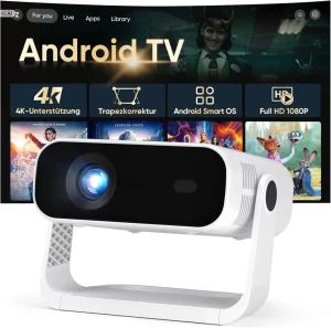 Projektor Wielio AE211B-2 Full HD 1080p Android 14 WiFi 6 Bluetooth 5.2