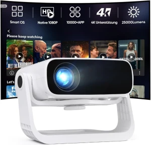 Projektor smart Wielio Full HD 1080p Android 11 WiFi 6 Bluetooth 5.2