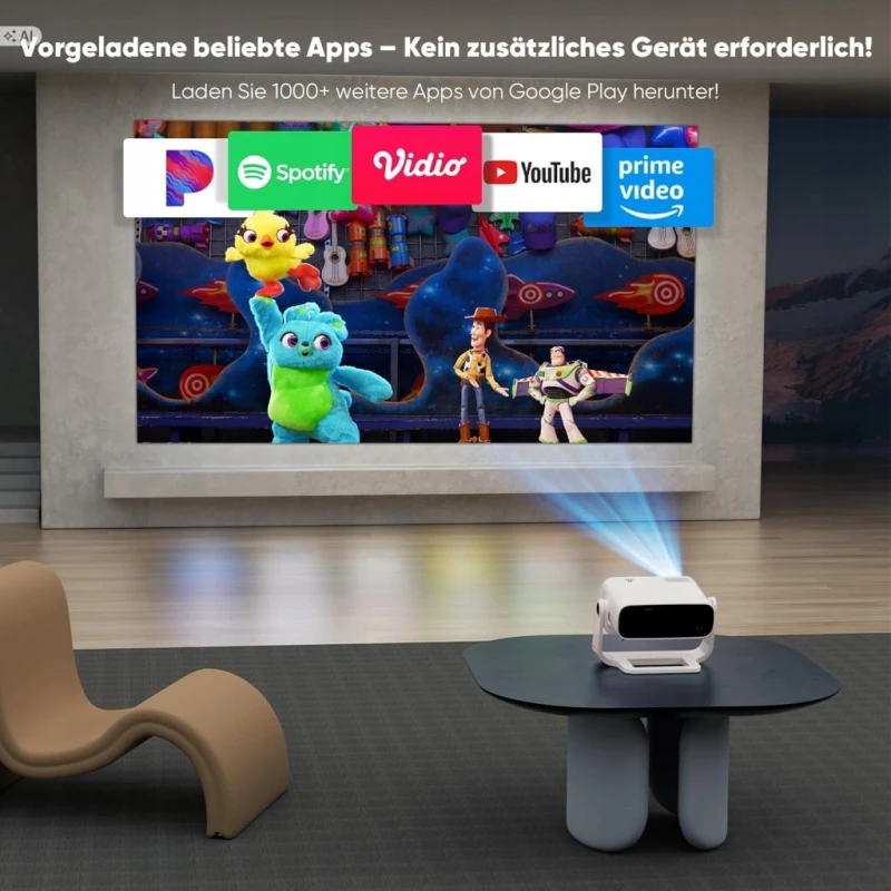 Projektor smart Wielio Full HD 1080p Android 11 WiFi 6 Bluetooth 5.2