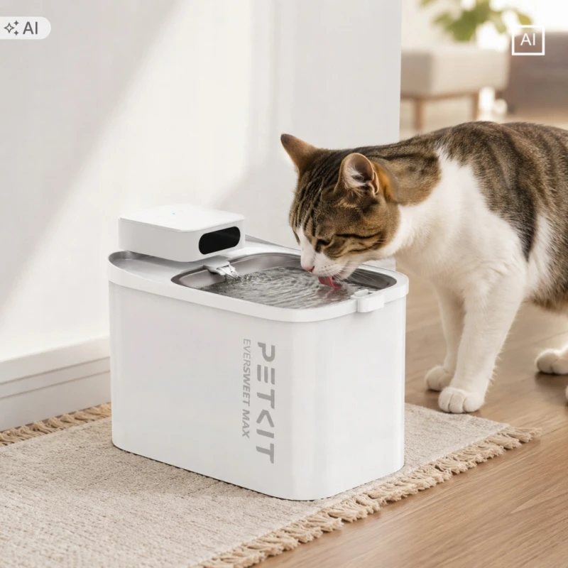 Petkit Eversweet Max fontanna dla kota 3 l WiFi stal 26 dB