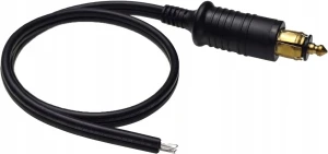 Leloco Gniazdo zapalniczki 12 V–24 V z przewodem przedłużającym 45 cm