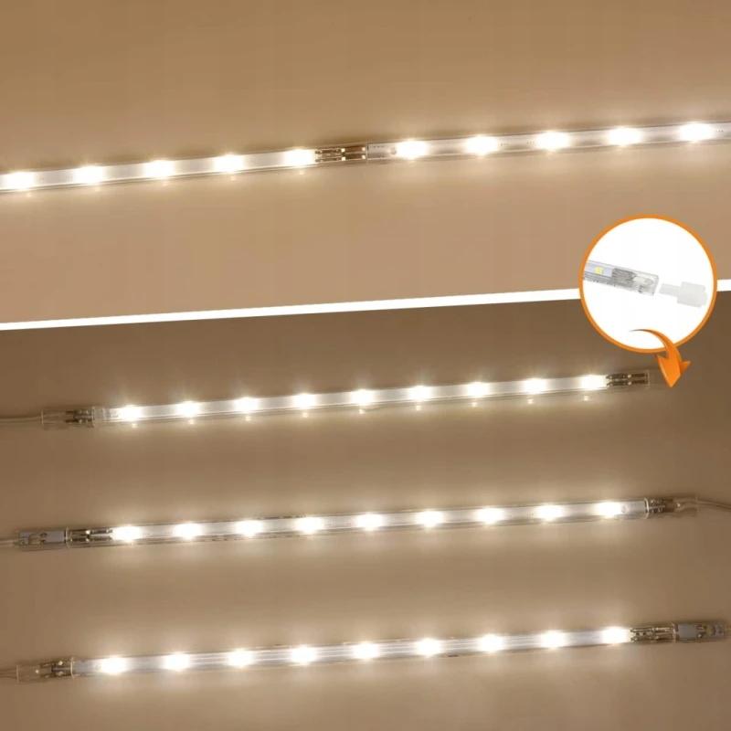 da LIGHT listwy podszafkowa LED 3x26 cm 5 W 400 lm 4000K z włącznikiem