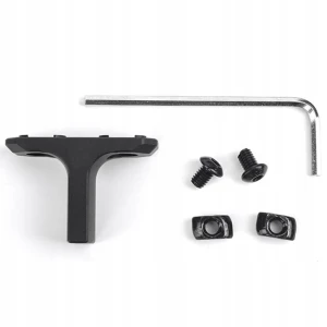 Hand Stop M-LOK KeyMod do repliki ASG aluminiowy czarny