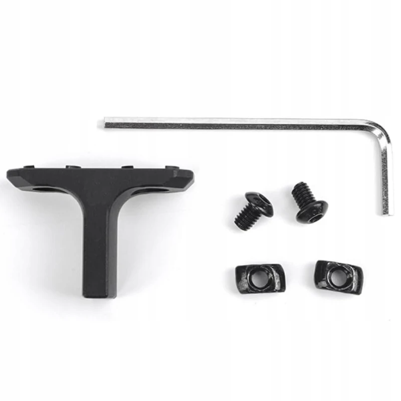 Hand Stop M-LOK KeyMod do repliki ASG aluminiowy czarny