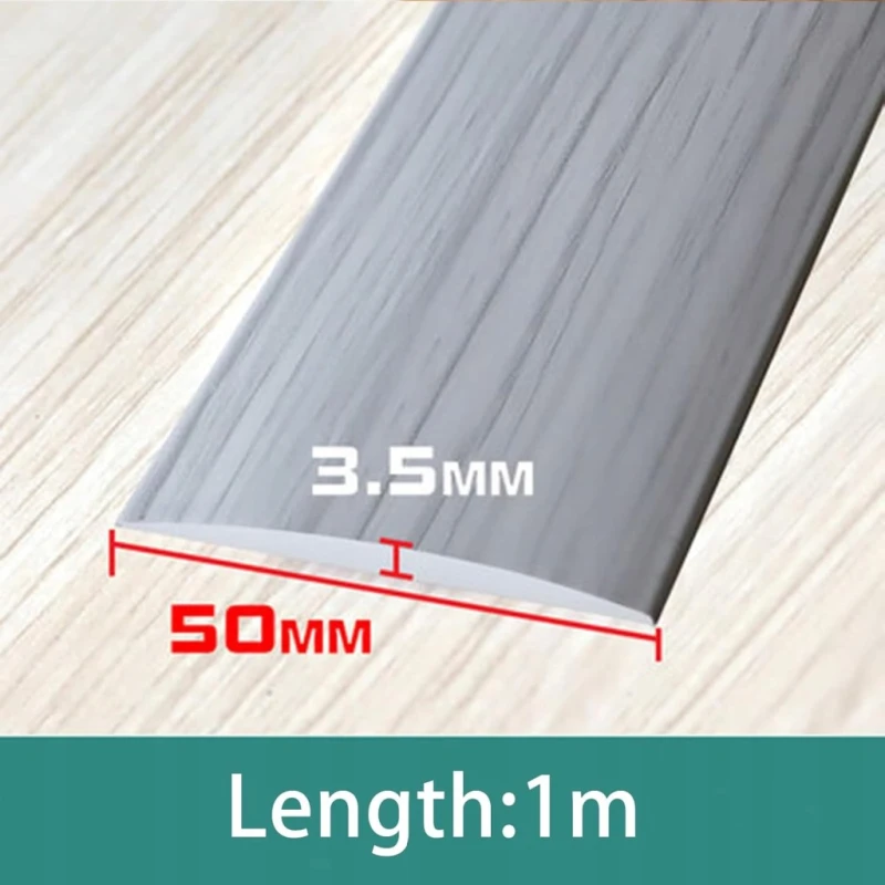 Listwa progowa samoprzylepna PVC 100x5 cm szare drewno- Ztowoto