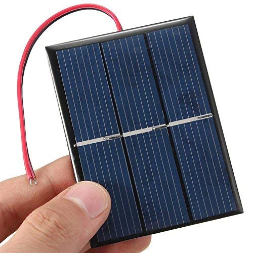Mini panele słoneczne 1,5 V 0,65 W 60x80 mm – 4 szt.- Gtiwung