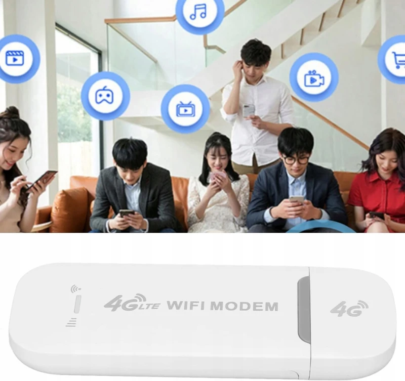 VBESTLIFE modem router WiFi USB 4G LTE 150 Mb/s SIM B1 B3 B5