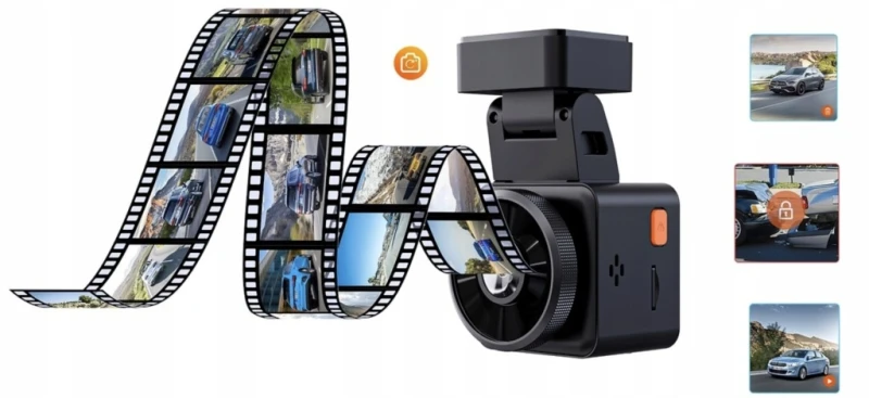 Vantrue E1 Lite wideorejestrator Full HD HDR GPS WiFi 160°- Outlet