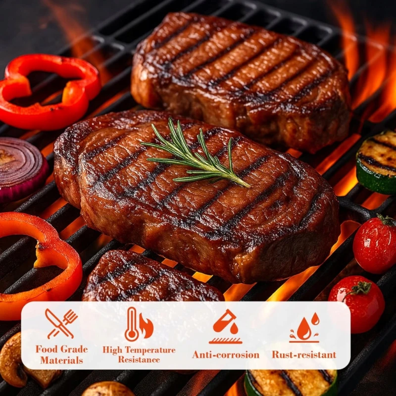 Denmay ruszt żeliwny 43x63 cm 3 szt. do Charbroil Enders Landmann