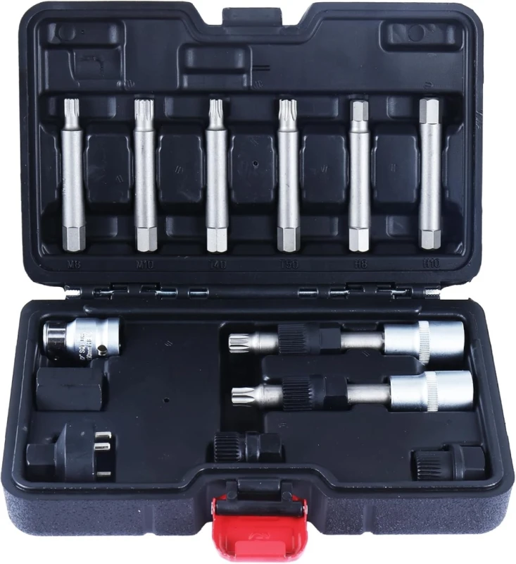 CCLIFE zestaw narzędzi do alternatora 13 el. T50 M10 1/2"