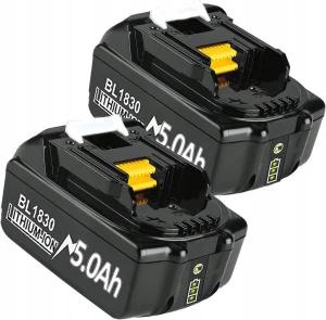 Akumulatory 18V 5Ah 5000mAh BL1850B BL1830B – 2 szt.