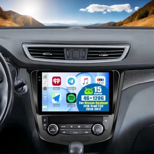 Radio Android 15 4/128GB Nissan Qashqai J11 X-Trail T32 10"- GOHHDL