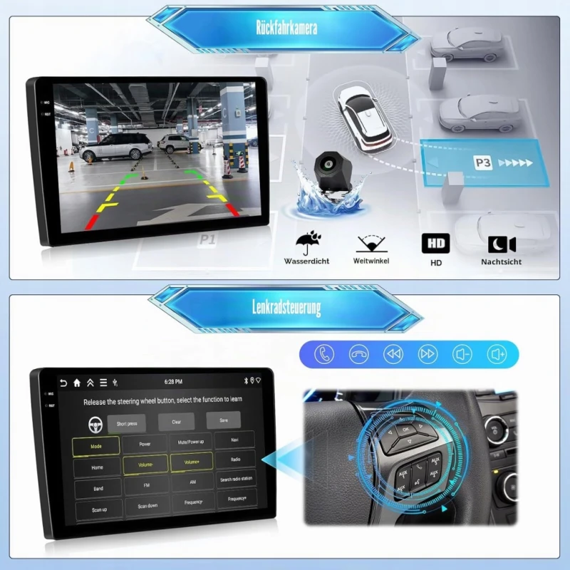Radio Android 15 4/128GB Nissan Qashqai J11 X-Trail T32 10"- GOHHDL