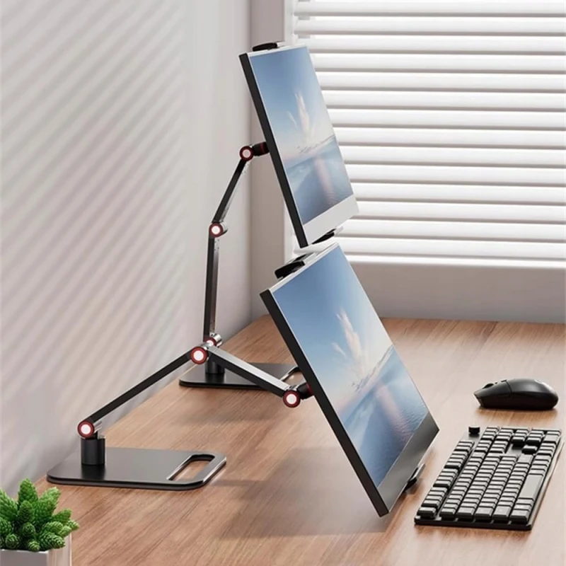 AiFelife stojak na monitor i tablet 12–17,3" metalowy obrót 360°