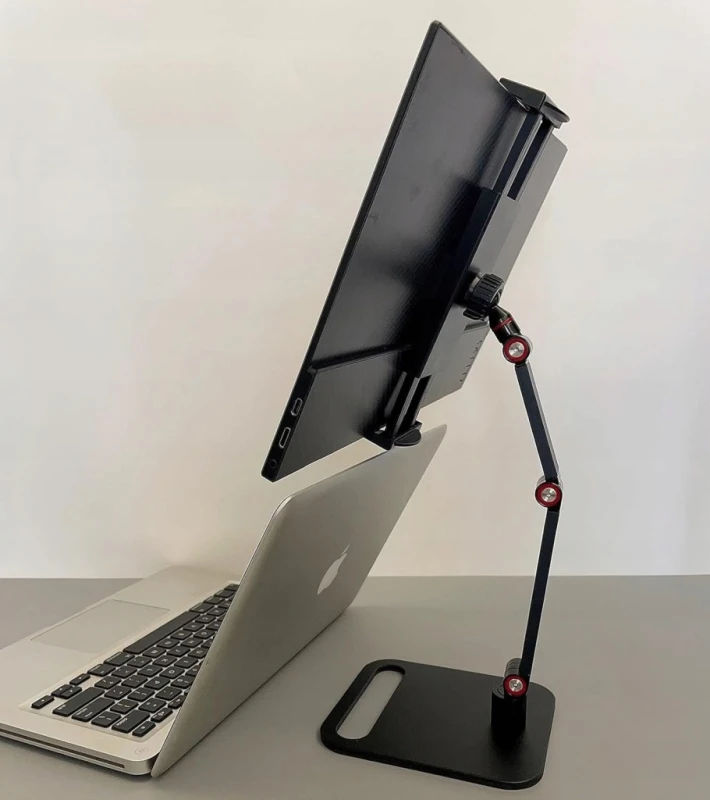 AiFelife stojak na monitor i tablet 12–17,3" metalowy obrót 360°