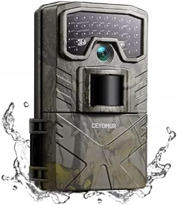 Ceyomur CY50 fotopułapka, kamera leśna 36 MP 2K IR 850 nm IP66 PIR